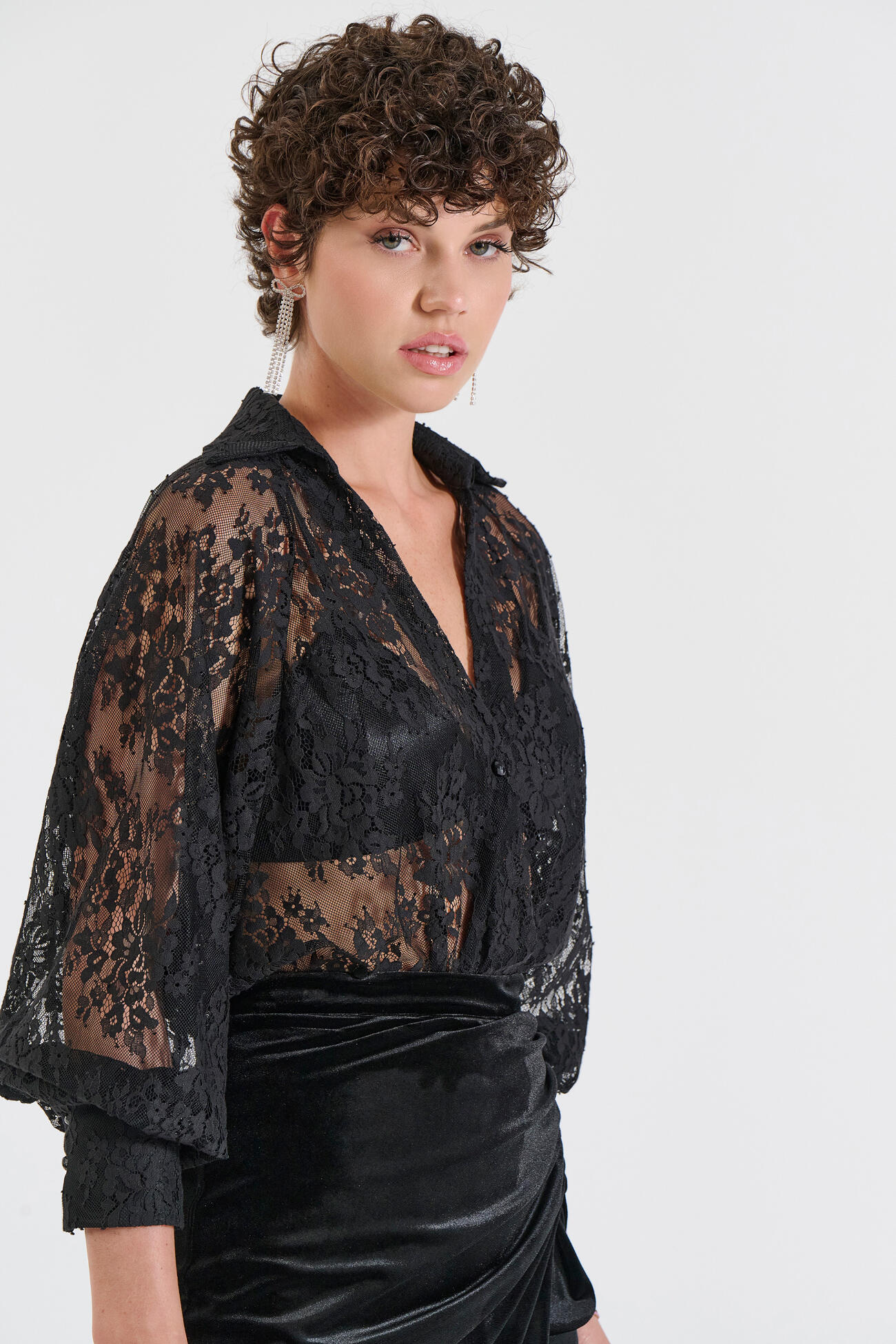 Bill Cost Κορμάκι από Δαντέλα-10-160190-0-Black/Μαύρο Bill Cost Κορμάκι από Δαντέλα-10-160190-0-Black/Μαύρο