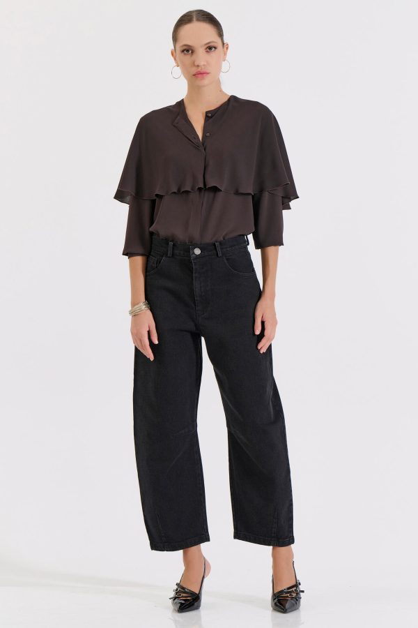 Bill Cost Βαμβακερό Baggy Τζιν-10-200177-0-Black/Μαύρο