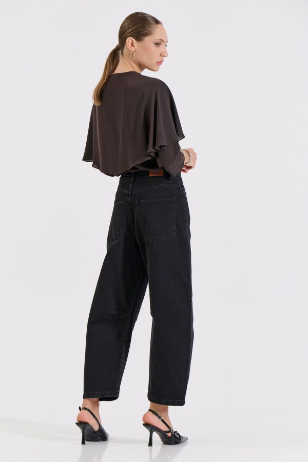 Bill Cost Βαμβακερό Baggy Τζιν-10-200177-0-Black/Μαύρο