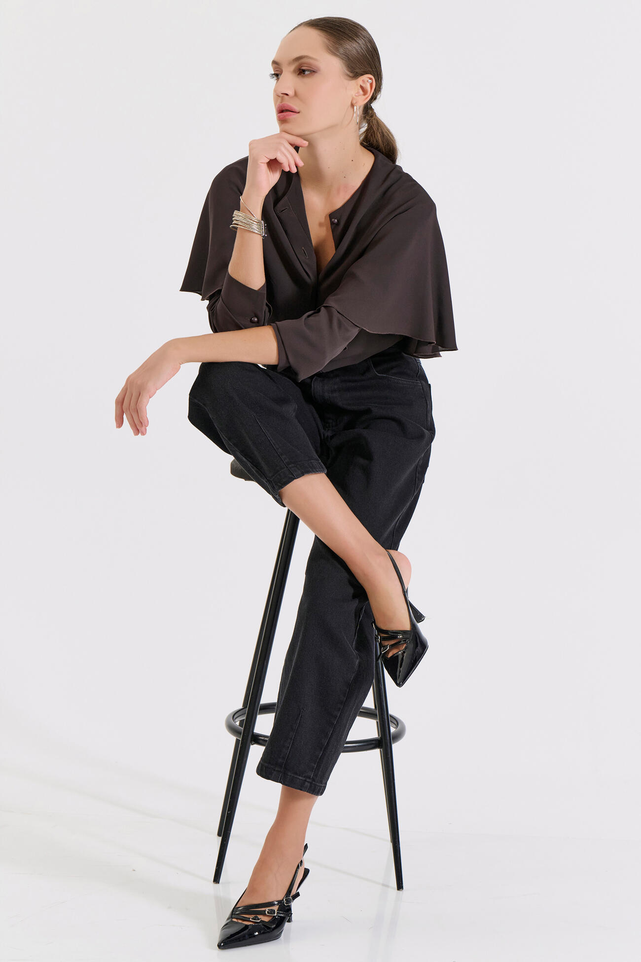 Bill Cost Βαμβακερό Baggy Τζιν-10-200177-0-Black/Μαύρο Bill Cost Βαμβακερό Baggy Τζιν-10-200177-0-Black/Μαύρο