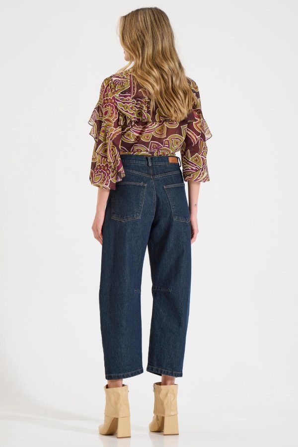 Bill Cost Βαμβακερό Baggy Τζιν-10-200177-0-Blue/Μπλε