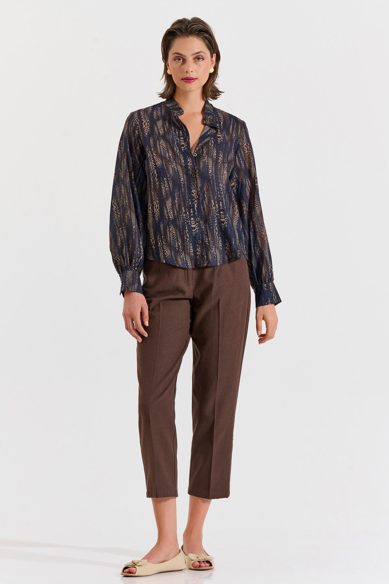 Bill Cost Πουκάμισο με μοτίβο animal print Κωδικός 10-342396-0-Blue/Μπλε Bill Cost Πουκάμισο με μοτίβο animal print Κωδικός 10-342396-0-Blue/Μπλε