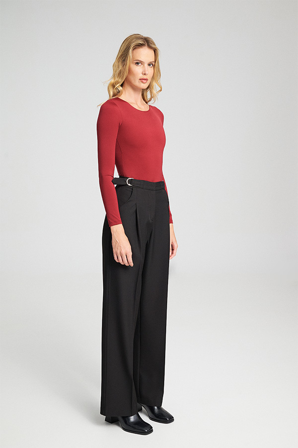Mind Matter Παντελόνι Wide Leg με Ζώνη KENDRA Trousers-MML25-02-03-004_BLACK/ΜΑΥΡΟ Mind Matter Παντελόνι Wide Leg με Ζώνη KENDRA Trousers-MML25-02-03-004_BLACK/ΜΑΥΡΟ