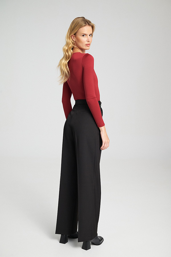 Mind Matter Παντελόνι Wide Leg με Ζώνη KENDRA Trousers-MML25-02-03-004_BLACK/ΜΑΥΡΟ Mind Matter Παντελόνι Wide Leg με Ζώνη KENDRA Trousers-MML25-02-03-004_BLACK/ΜΑΥΡΟ