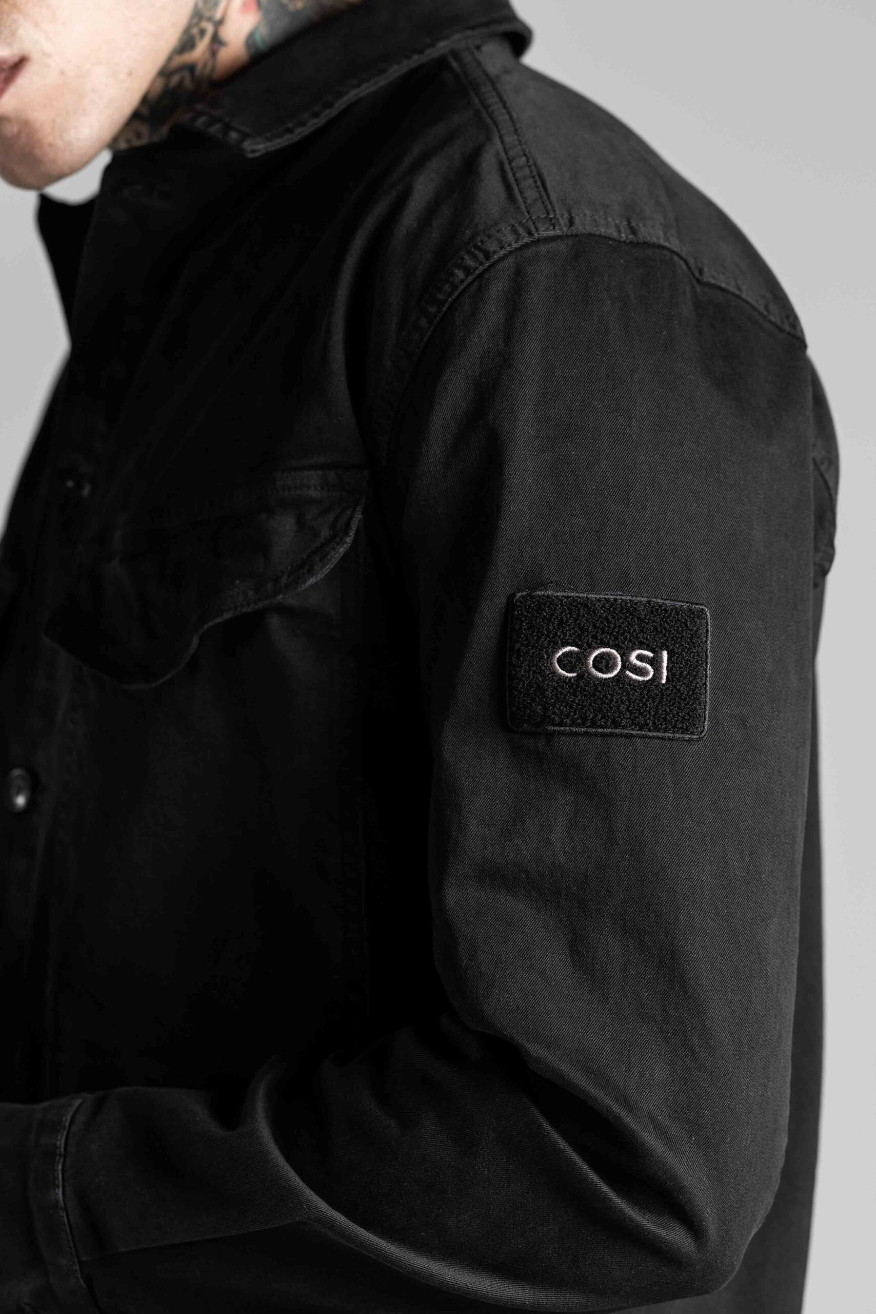 COSI jacket με μεγάλες τσέπες-66-fianno-black/Μαύρο COSI jacket με μεγάλες τσέπες-66-fianno-black/Μαύρο