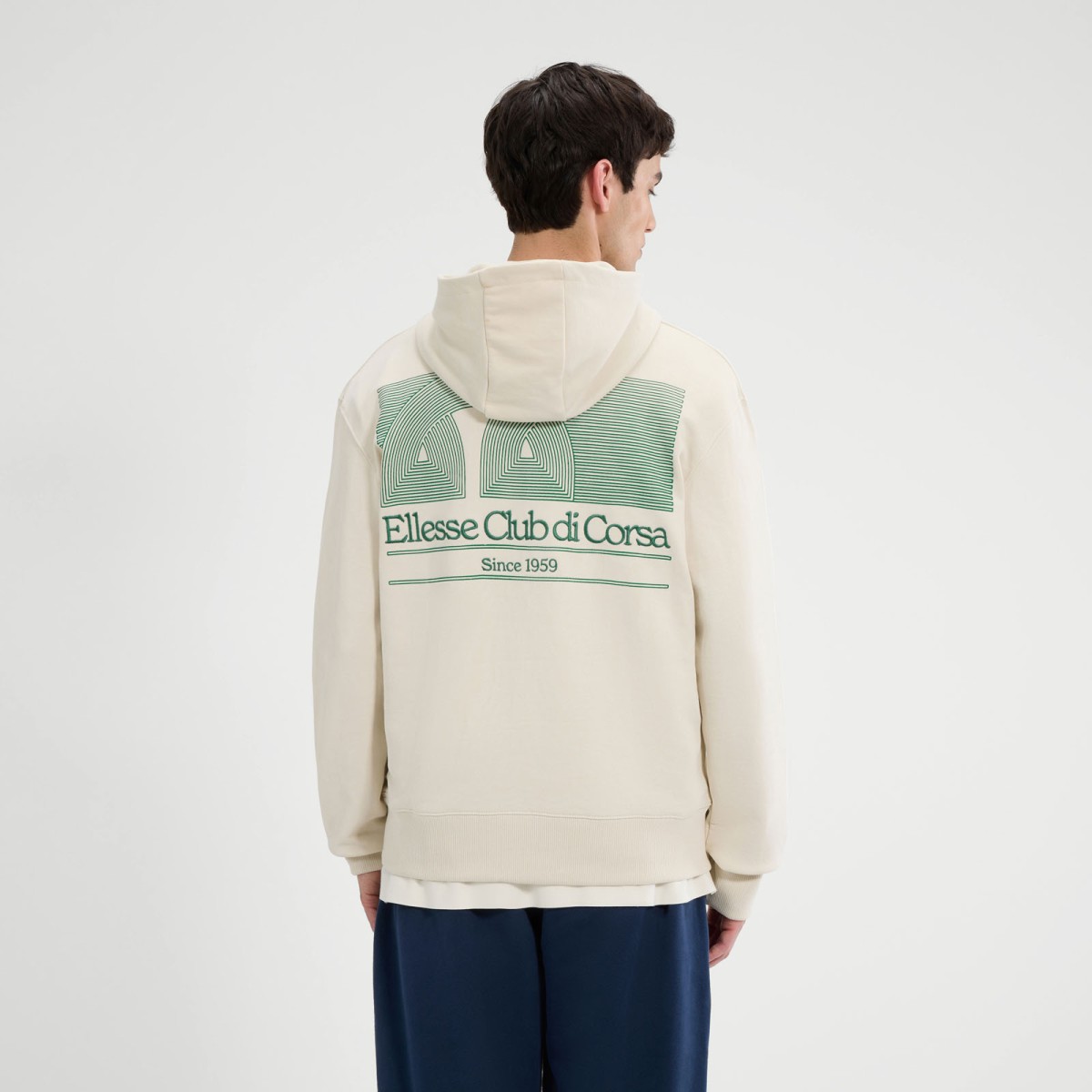 Ellesse Φούτερ με Κουκούλα-SHB23148-Offwhite/Άσπρο Ellesse Φούτερ με Κουκούλα-SHB23148-Offwhite/Άσπρο