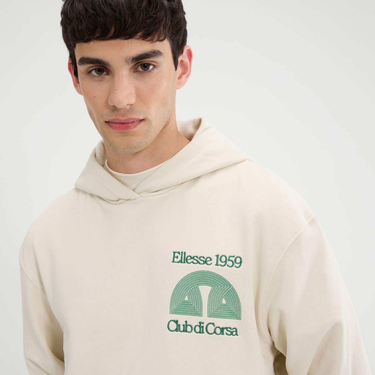 Ellesse Φούτερ με Κουκούλα-SHB23148-Offwhite/Άσπρο Ellesse Φούτερ με Κουκούλα-SHB23148-Offwhite/Άσπρο