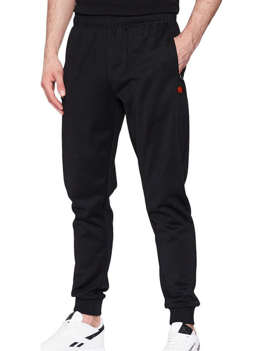 Ellesse Bertoni Παντελόνι Φόρμας Γυαλιστερό με Λάστιχο SHR04351-Black/Μαύρο