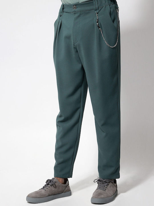 Makan Παντελόνι υφασμάτινο-210-971-Franco-Green/Πράσινο Makan Παντελόνι υφασμάτινο-210-971-Franco-Green/Πράσινο