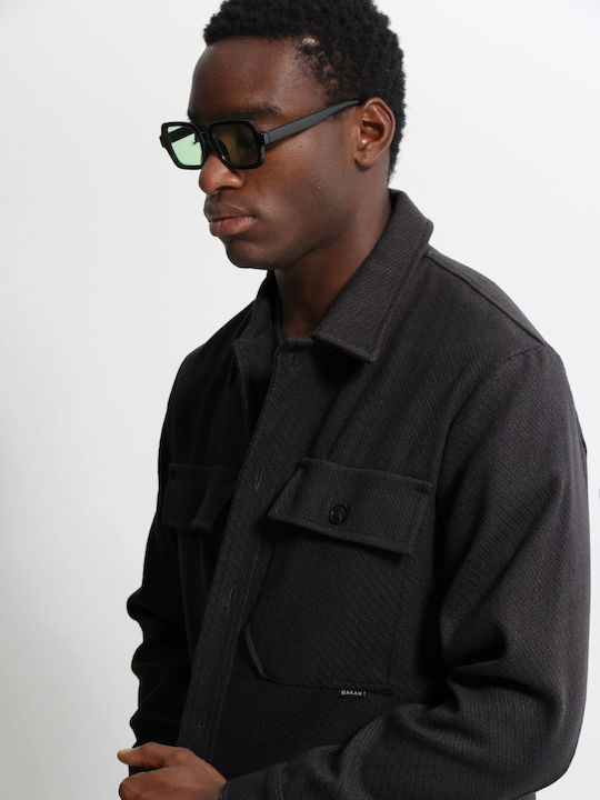 Makan Μακρυμάνικo Πουκάμισο-260-330-Black/Μαύρο Makan Μακρυμάνικo Πουκάμισο-260-330-Black/Μαύρο