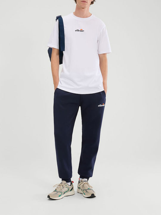 Ellesse Ollio T-shirt-SHB23239-WHITE/AΣΠΡΟ Ellesse Ollio T-shirt-SHB23239-WHITE/AΣΠΡΟ