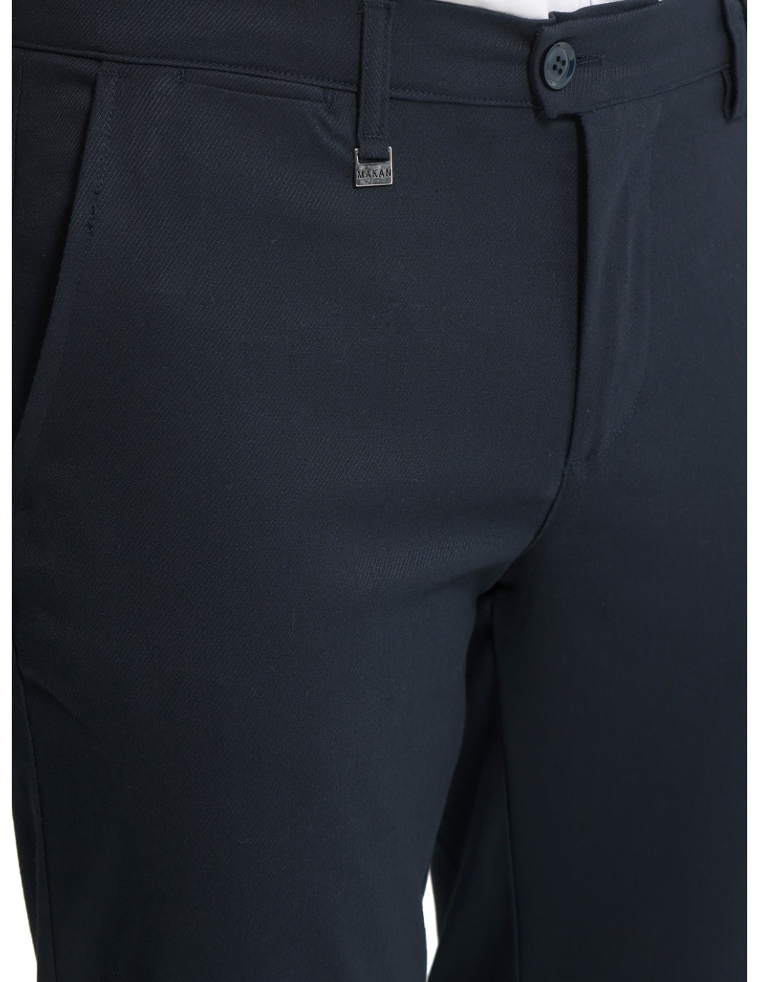 Makan Παντελόνι υφασμάτινο-210-974-Marco-Blue/Μπλέ Makan Παντελόνι υφασμάτινο-210-974-Marco-Blue/Μπλέ