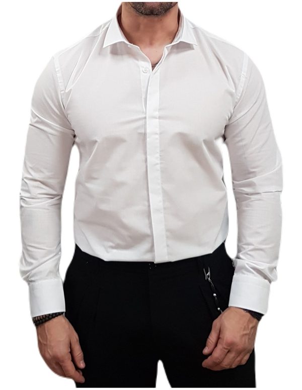 Makan Μακρυμάνικo Πουκάμισο-250-165-Aurelio-Bianco