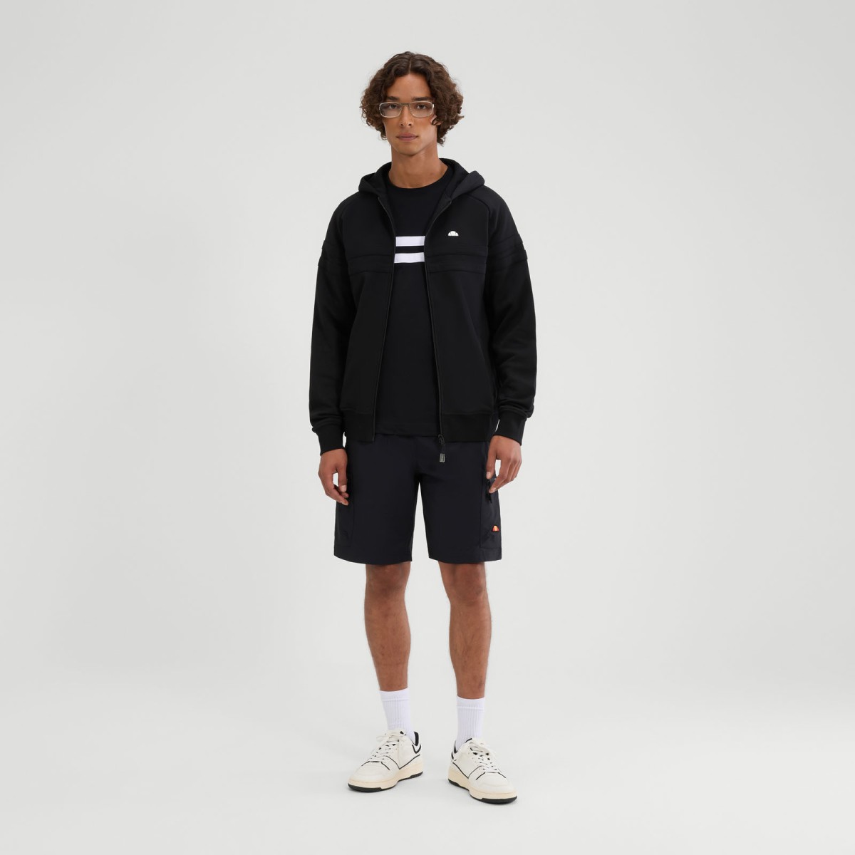 Ellesse Ζακέτα SHB23728-Black/Μαύρο Ellesse Ζακέτα SHB23728-Black/Μαύρο