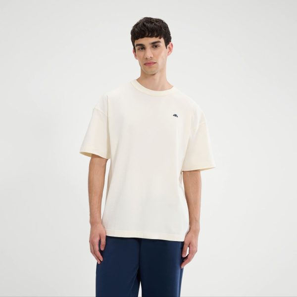 Ellesse T-shirt-SHB22895-OFF WHITE/AΣΠΡΟ