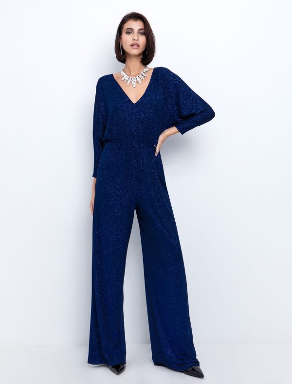 Toi&Moi Xmas: Ολόσωμη φόρμα με λάμψεις 20-5868-225-Blue/Μπλέ