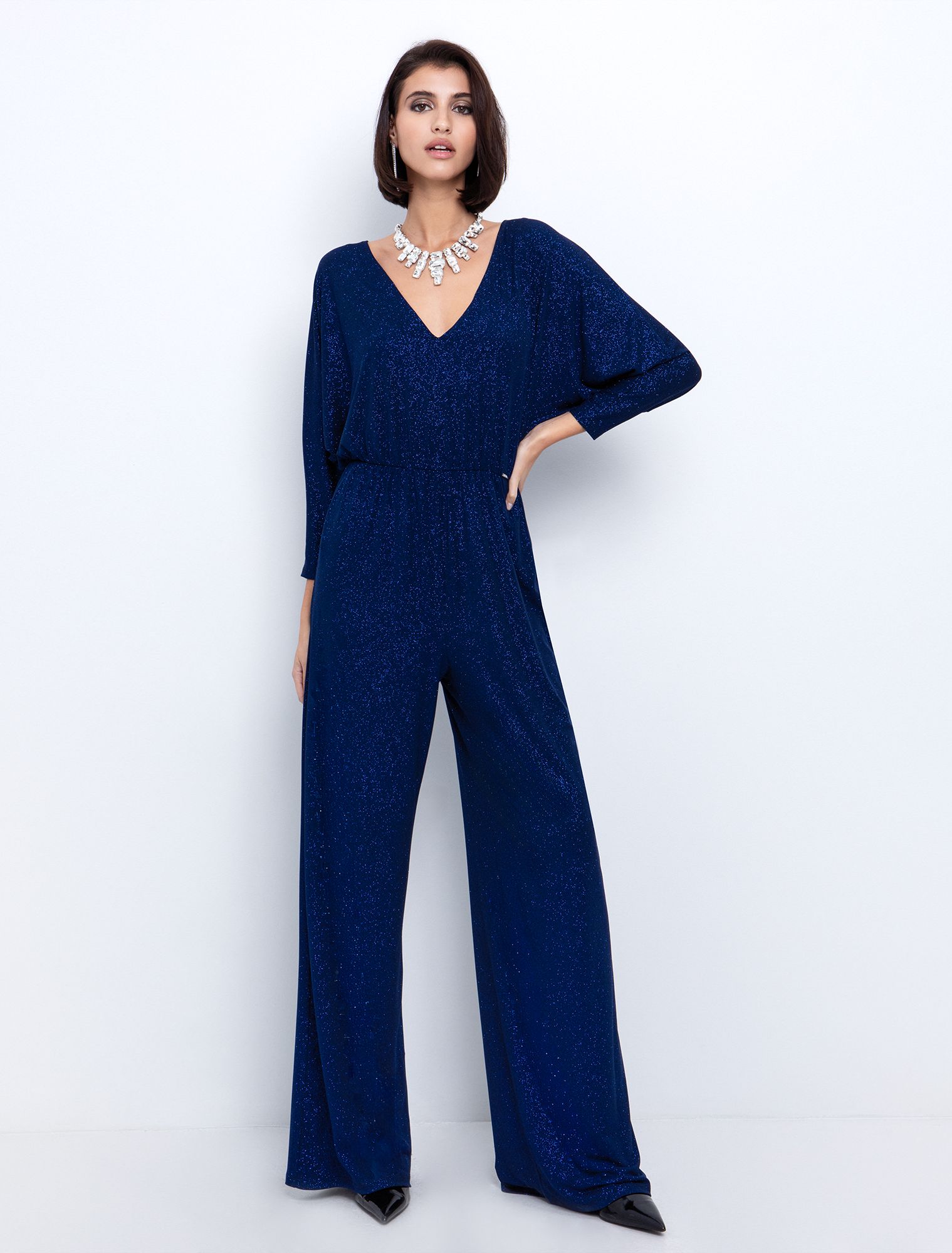 Toi&Moi Xmas: Ολόσωμη φόρμα με λάμψεις 20-5868-225-Blue/Μπλέ Toi&Moi Xmas: Ολόσωμη φόρμα με λάμψεις 20-5868-225-Blue/Μπλέ