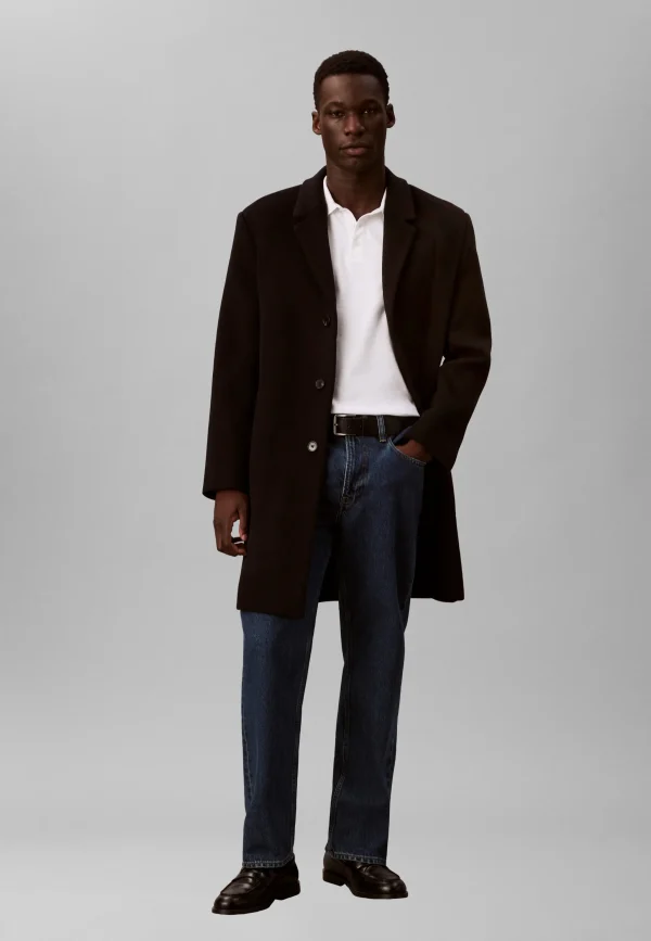 Calvin Klein Jeans SS CLASSIC MONOGRAM POLO LV04RD255G-Bright White/Λευκό