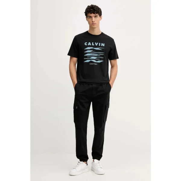 Calvin Klein Jeans Jogger Comfort Skinny Fit LV04RD608G-Black/Μαύρο