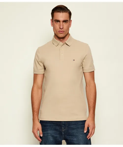 Tommy Jeans Polo Slim Fit DM0DM20676-Beige/Μπεζ