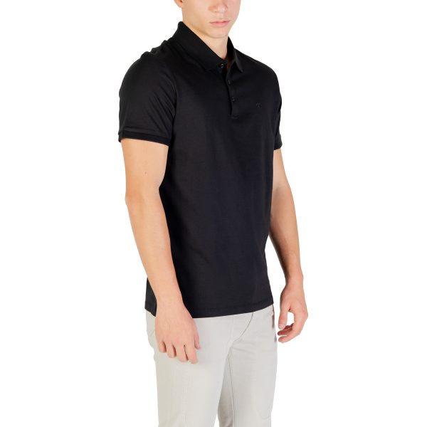 Calvin Klein Jeans SS CLASSIC MONOGRAM POLO LV04RD255G-Black/Mαύρο