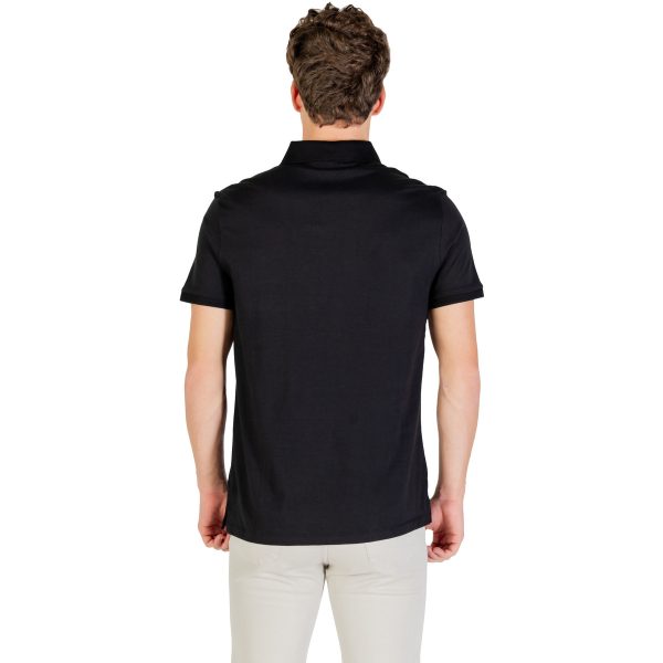 Calvin Klein Jeans SS CLASSIC MONOGRAM POLO LV04RD255G-Black/Mαύρο