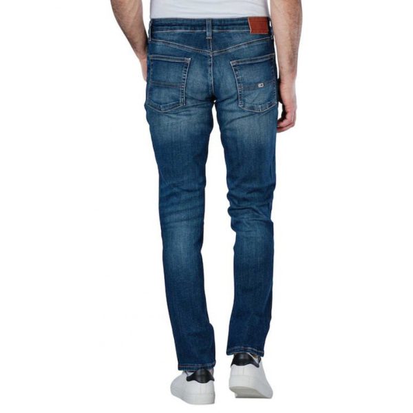 Tommy Jeans Scanton Ανδρικό Παντελόνι Τζιν Ελαστικό με Slim Εφαρμογή DM0DM21890-Blue/Μπλέ