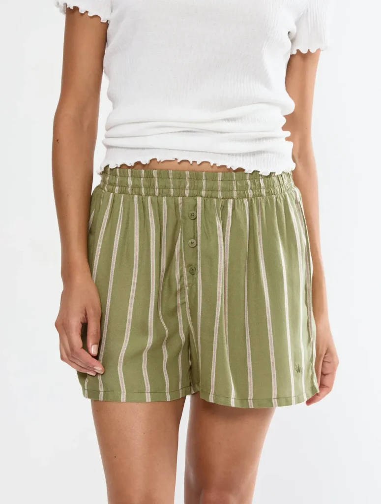 Triumph MIX & MATCH Shorts Παντελόνι πιτζάμας 10227195-Green/Πράσινο