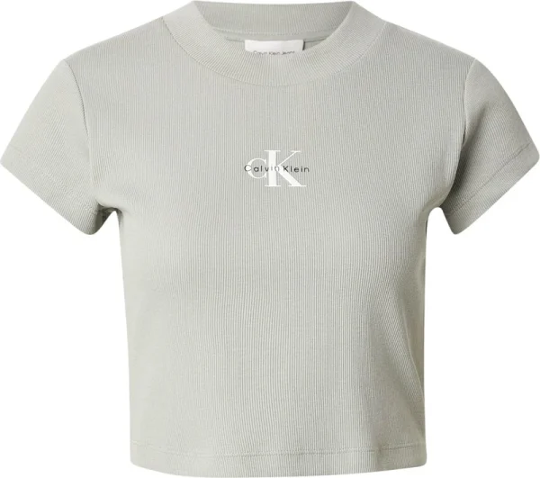 Calvin Klein Jeans T-Shirt Regular Fit LV047AB802-Khaki/Χακί