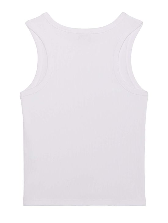 Calvin Klein Γυναικεία Μπλούζα Wvn Lbl 2X2 Cttn LV047C201G-Black/Μαύρο