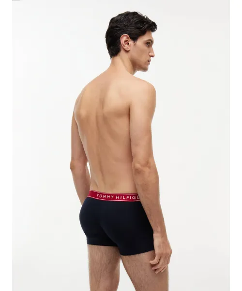 Tommy Hilfiger Boxer 3-pack UM0UM03881-Red/Silver/Black Tommy Hilfiger Boxer 3-pack UM0UM03881-Red/Silver/Black