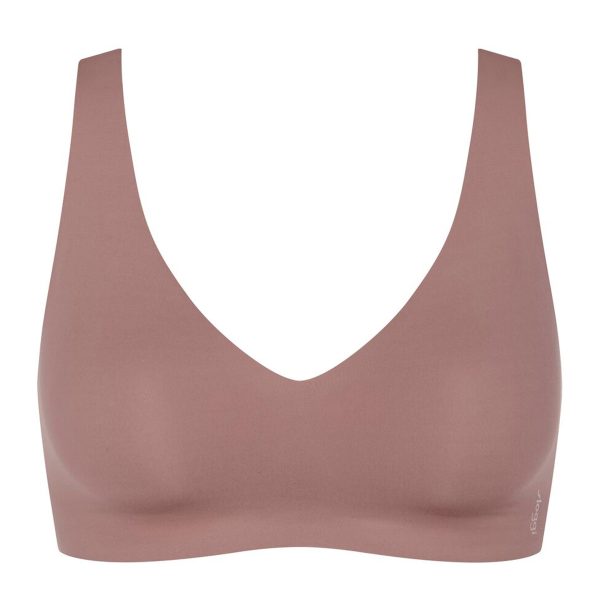SLOGGI Τρίγωνο Σουτιέν 'ZERO Feel 2.0 THE UP'10226701-Chocolate/Σοκολατί