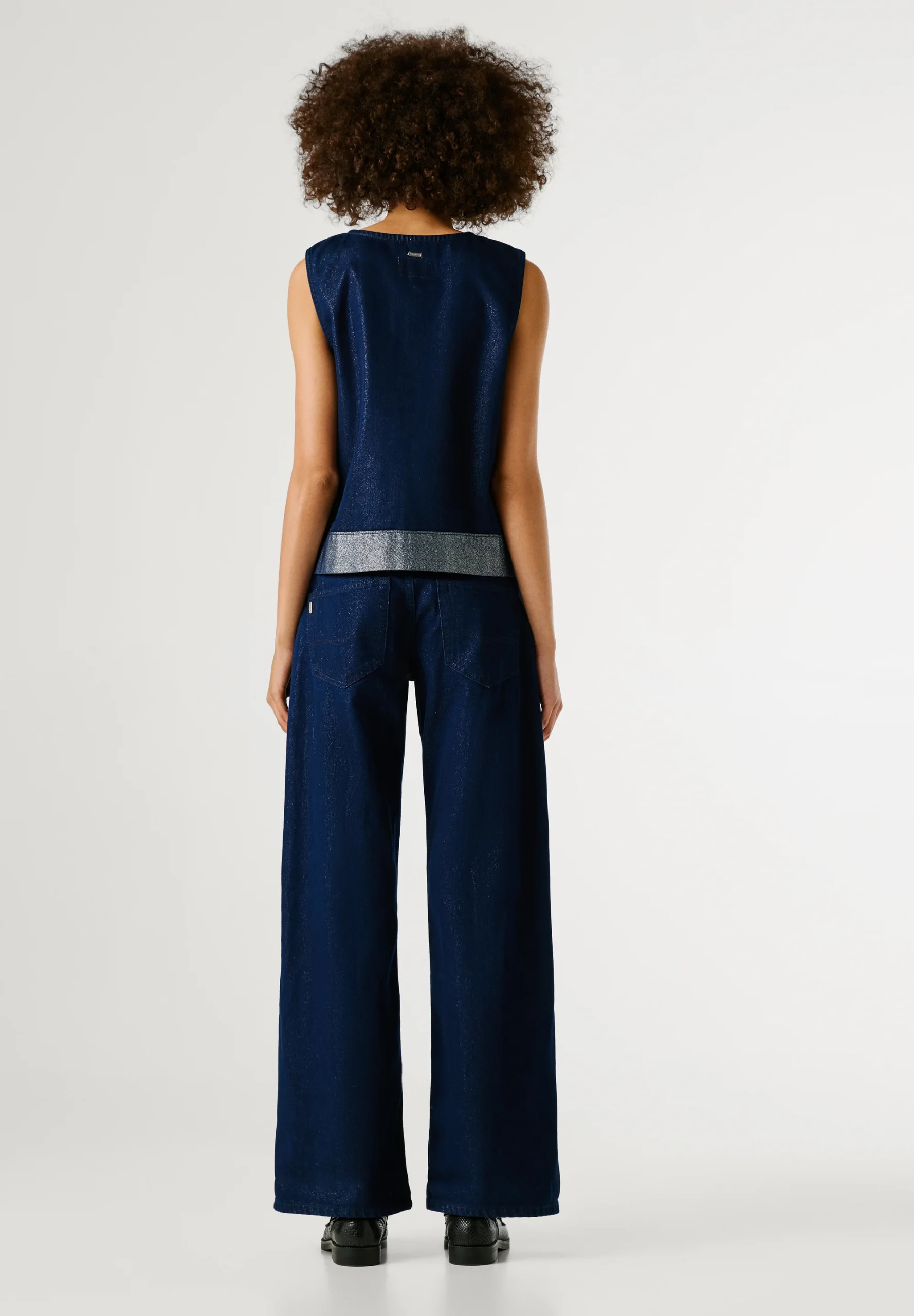 Pepe Jeans BOWIE SHINE Μπλούζα PJ0APPL305133-Denim/Τζίν Pepe Jeans BOWIE SHINE Μπλούζα PJ0APPL305133-Denim/Τζίν