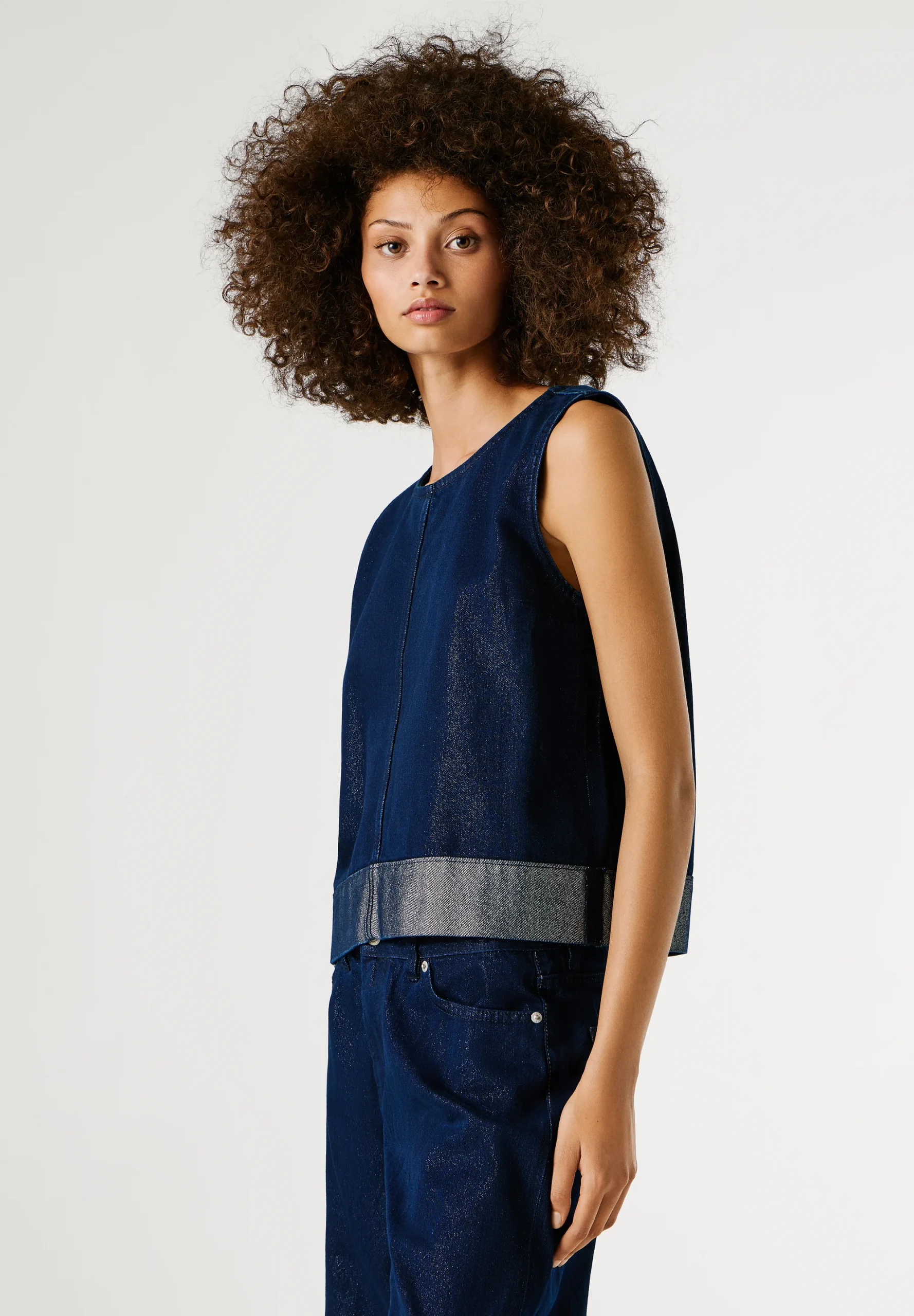 Pepe Jeans BOWIE SHINE Μπλούζα PJ0APPL305133-Denim/Τζίν Pepe Jeans BOWIE SHINE Μπλούζα PJ0APPL305133-Denim/Τζίν