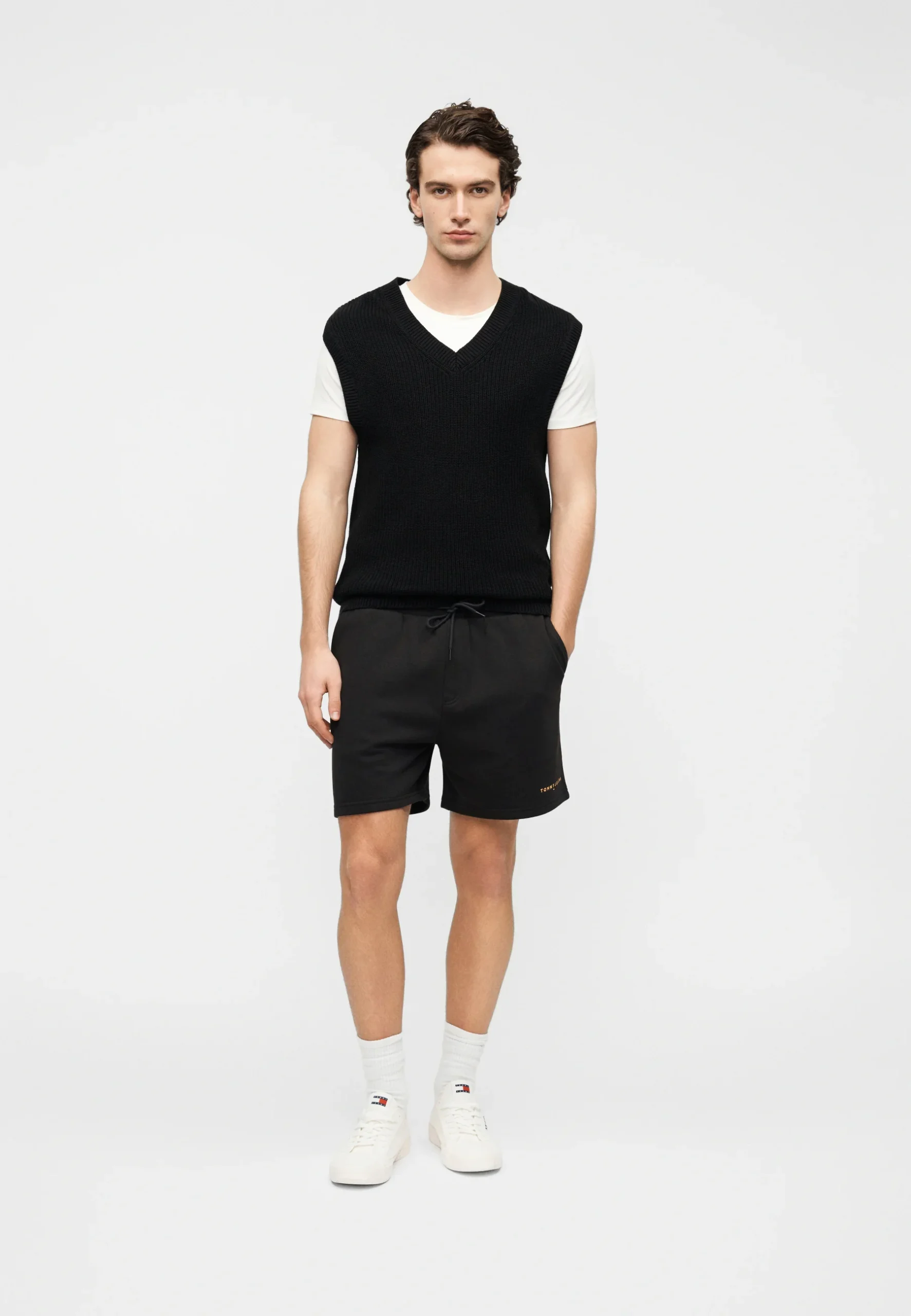 Tommy Jeans Loosefit Παντελόνι DM0DM22697-Black/Μαύρο Tommy Jeans Loosefit Παντελόνι DM0DM22697-Black/Μαύρο