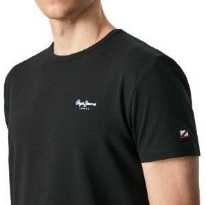 Pepe Jeans Original Basic 3 N Slim Μπλούζα μακό PM508212-Black/Μαύρο Pepe Jeans Original Basic 3 N Slim Μπλούζα μακό PM508212-Black/Μαύρο