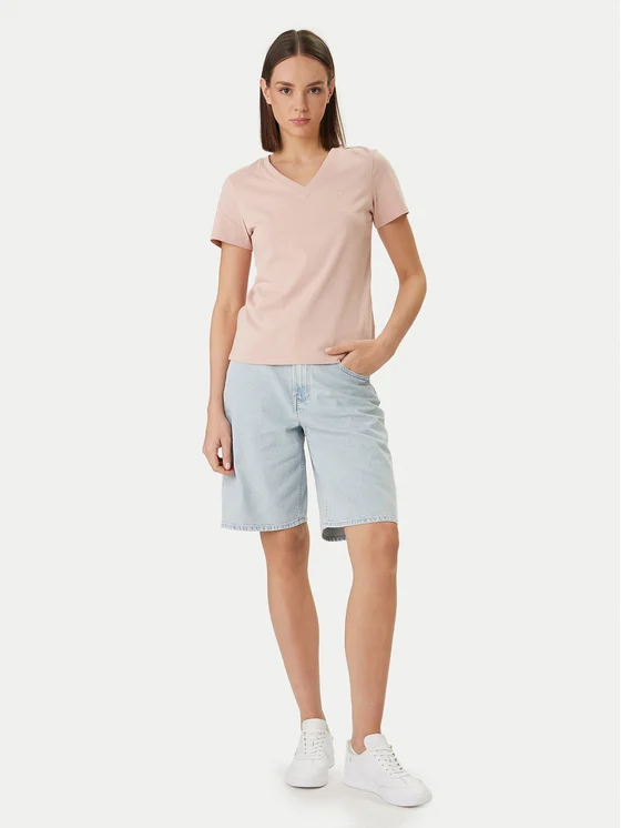 Calvin Klein Jeans T-Shirt Archive Regular Fit LV047B205G-Orange/Πορτοκαλί