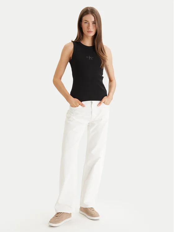 Calvin Klein Τοπ σε Μπλε Παστέλ LV047E200G-Breezy Blue/Σιέλ