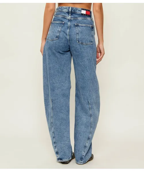 Tommy Jeans Jeans ELLA Carrot fit DW0DW22676-Blue/Μπλέ Tommy Jeans Jeans ELLA Carrot fit DW0DW22676-Blue/Μπλέ