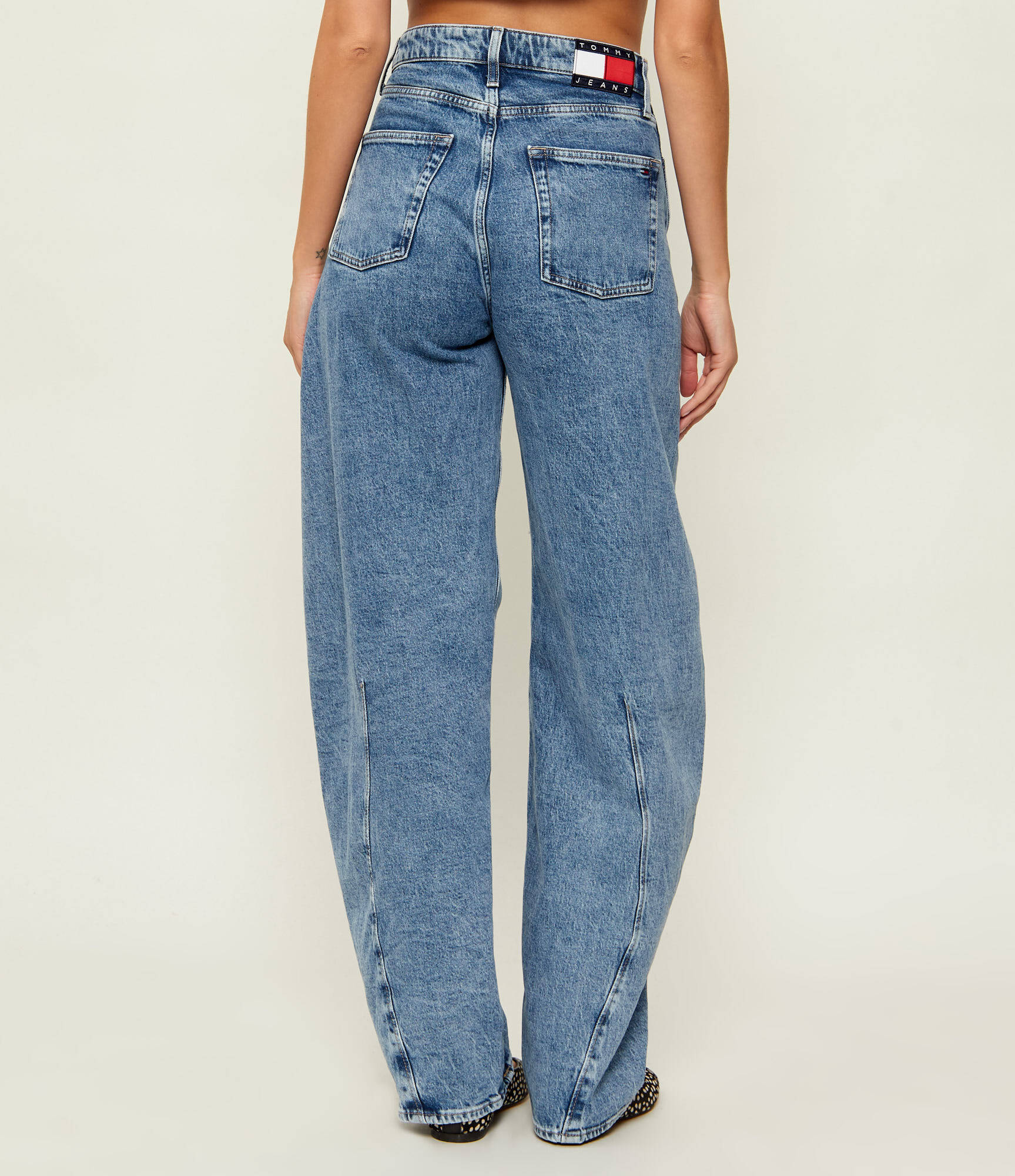 Tommy Jeans Jeans ELLA Carrot fit DW0DW22676-Blue/Μπλέ Tommy Jeans Jeans ELLA Carrot fit DW0DW22676-Blue/Μπλέ