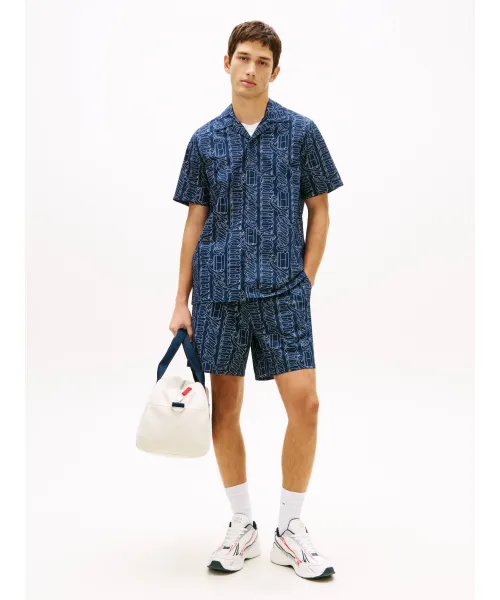 Tommy Jeans Πουκάμισο Regular fit DM0DM22792-Blue/Μπλέ