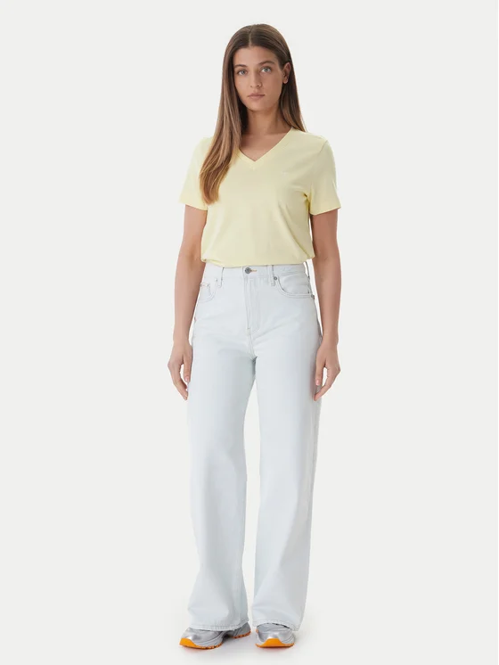 Calvin Klein Jeans T-Shirt Archive Regular Fit LV047B205G-Yellow/Κίτρινο Calvin Klein Jeans T-Shirt Archive Regular Fit LV047B205G-Yellow/Κίτρινο
