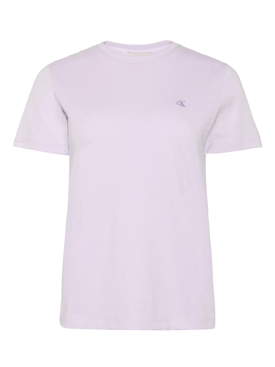 Calvin Klein ARCHIVE JERSEY CREW NECK T-SHIRT WOMEN  LV047B224G-Lilac/Λιλά