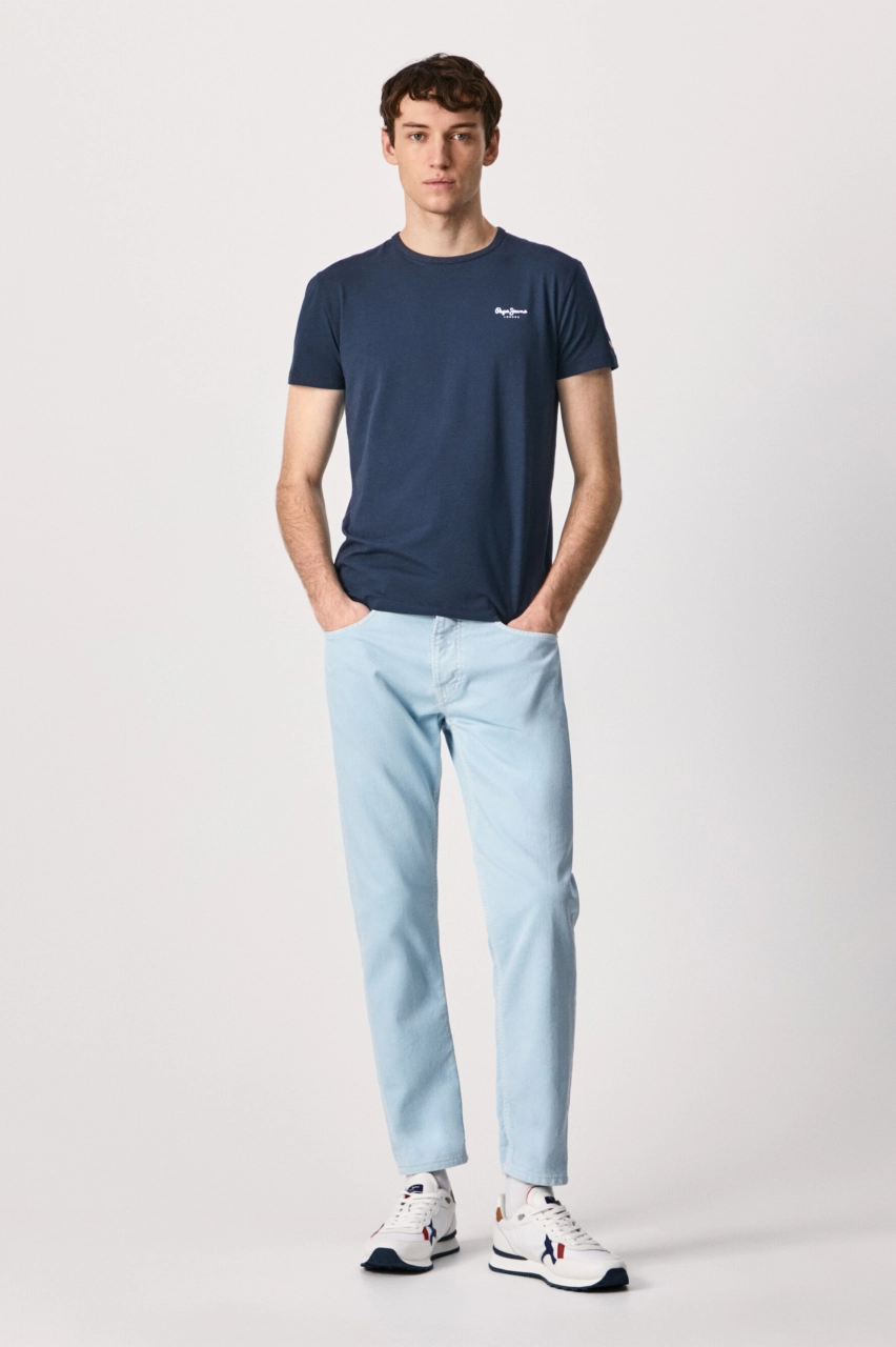 Pepe Jeans ORIGINAL BASIC 3N Ανδρικα Ρουχα PM508212-595-Blue/Mπλέ Pepe Jeans ORIGINAL BASIC 3N Ανδρικα Ρουχα PM508212-595-Blue/Mπλέ