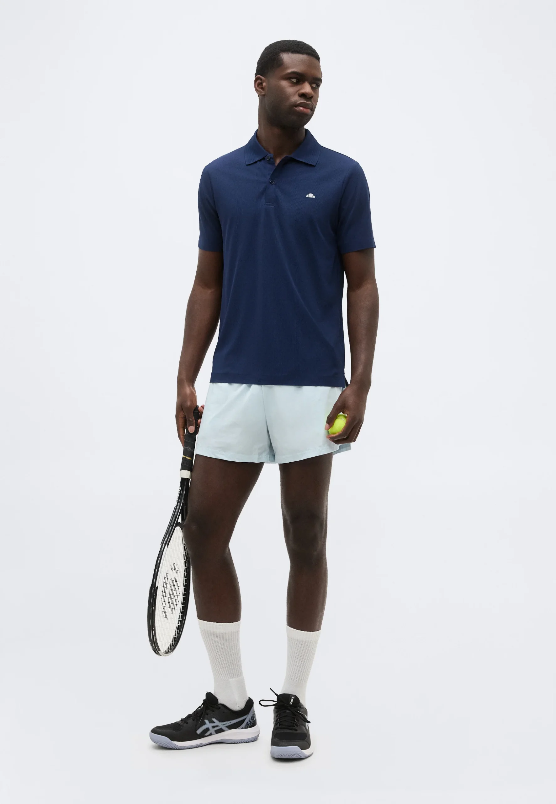 Ellesse EDMOND Πόλο SHB23440-011-White/Λευκό Ellesse EDMOND Πόλο SHB23440-011-White/Λευκό