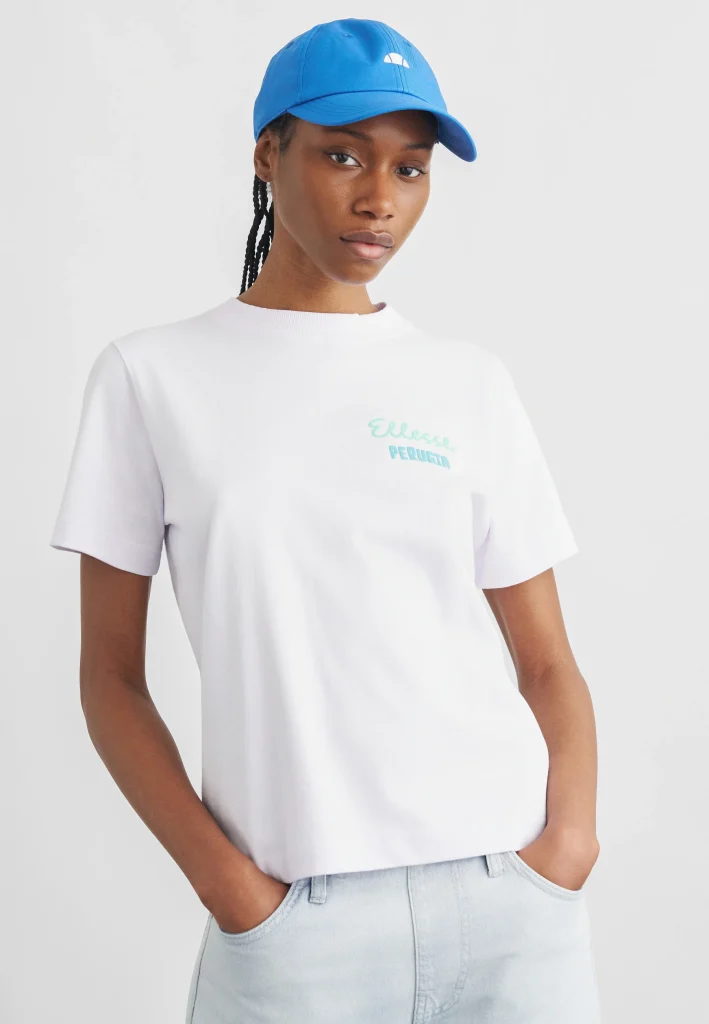 Ellesse FRUTTAS TEE Μπλουζάκι με στάμπα SGD24405-131-Cream/Κρέμ