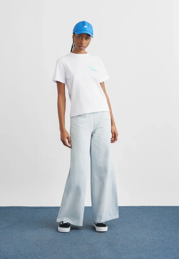 Ellesse FRUTTAS TEE Μπλουζάκι με στάμπα SGD24405-131-Cream/Κρέμ