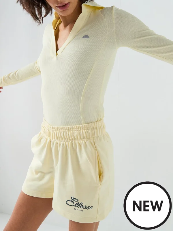 Ellesse Womens Deliziosi Short SGD23934-603-Light Yellow/Kίτρινο