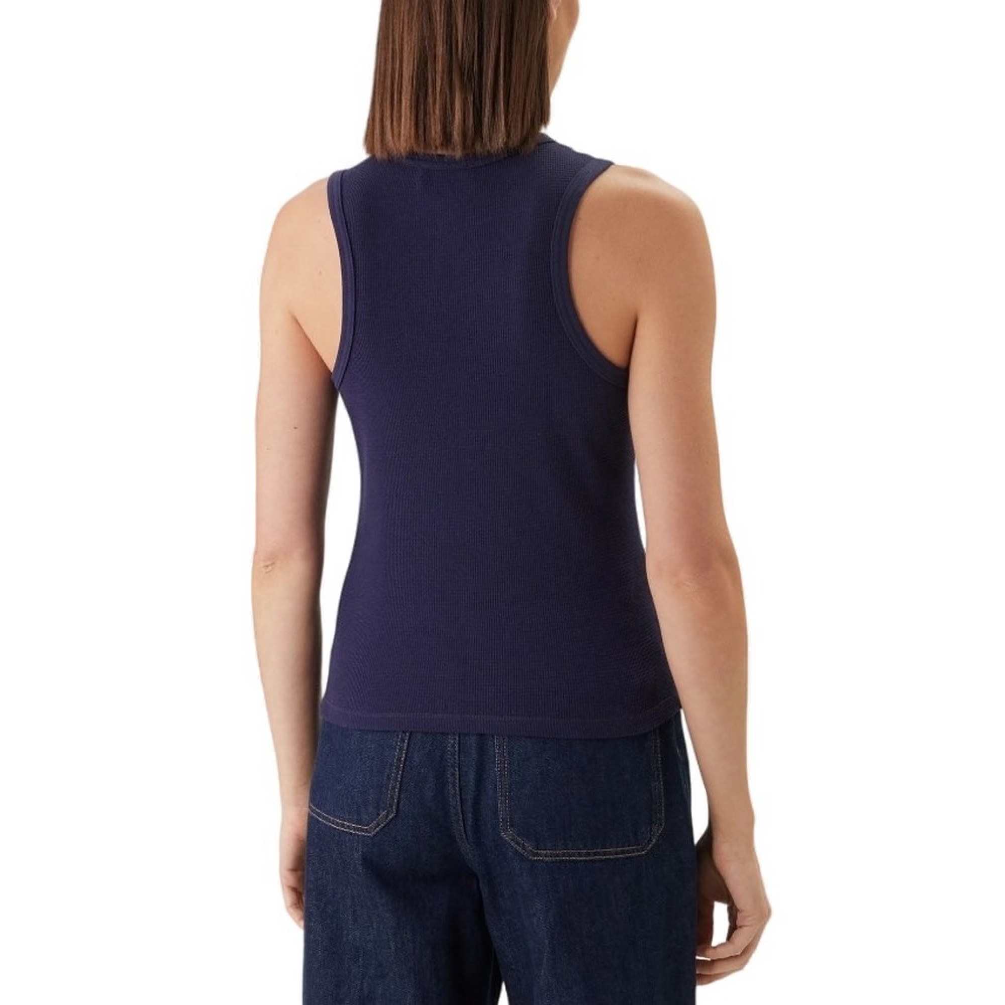 CALVIN KLEIN JEANS SL MONOGRAM PATCH WAFFLE RACER ΤΟΠ ΓΥΝΑΙΚΕΙΟ LV047F232G-DARK BLUE/Σκούρο Μπλέ CALVIN KLEIN JEANS SL MONOGRAM PATCH WAFFLE RACER ΤΟΠ ΓΥΝΑΙΚΕΙΟ LV047F232G-DARK BLUE/Σκούρο Μπλέ