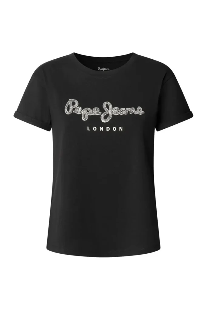 Pepe Jeans Γυναικεία Μπλούζα PEPE JEANS PL5000142-999 Μαύρο